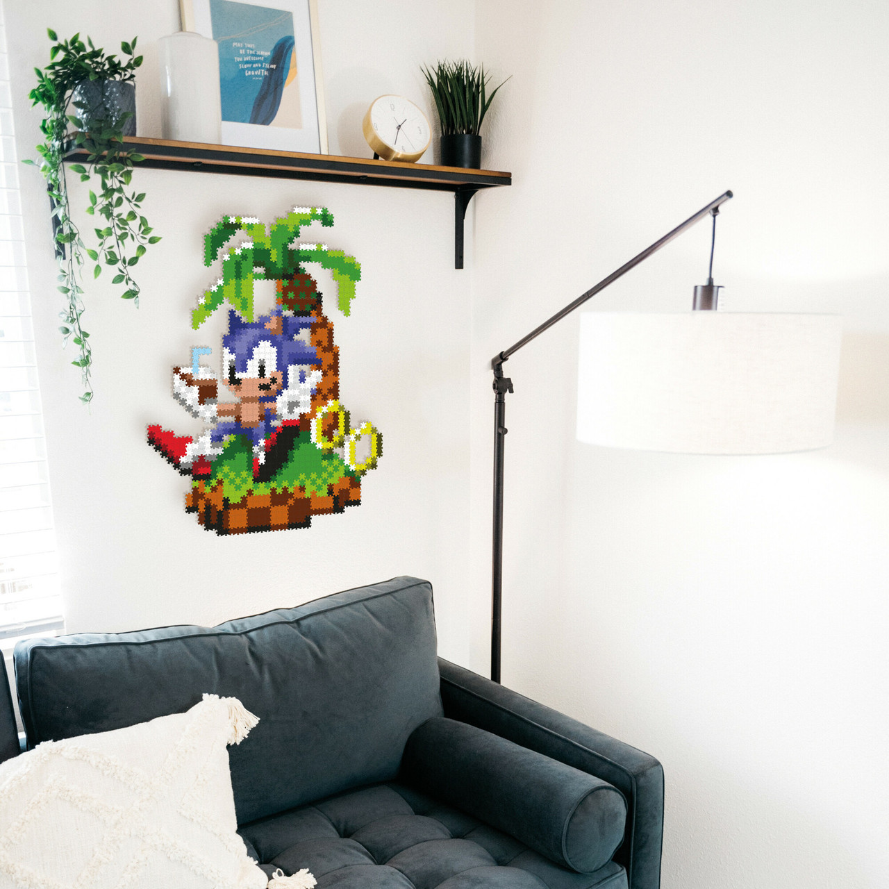 Jixelz® Remix Sonic the Hedgehog Craft Kit – Sonic & Ring – 700+