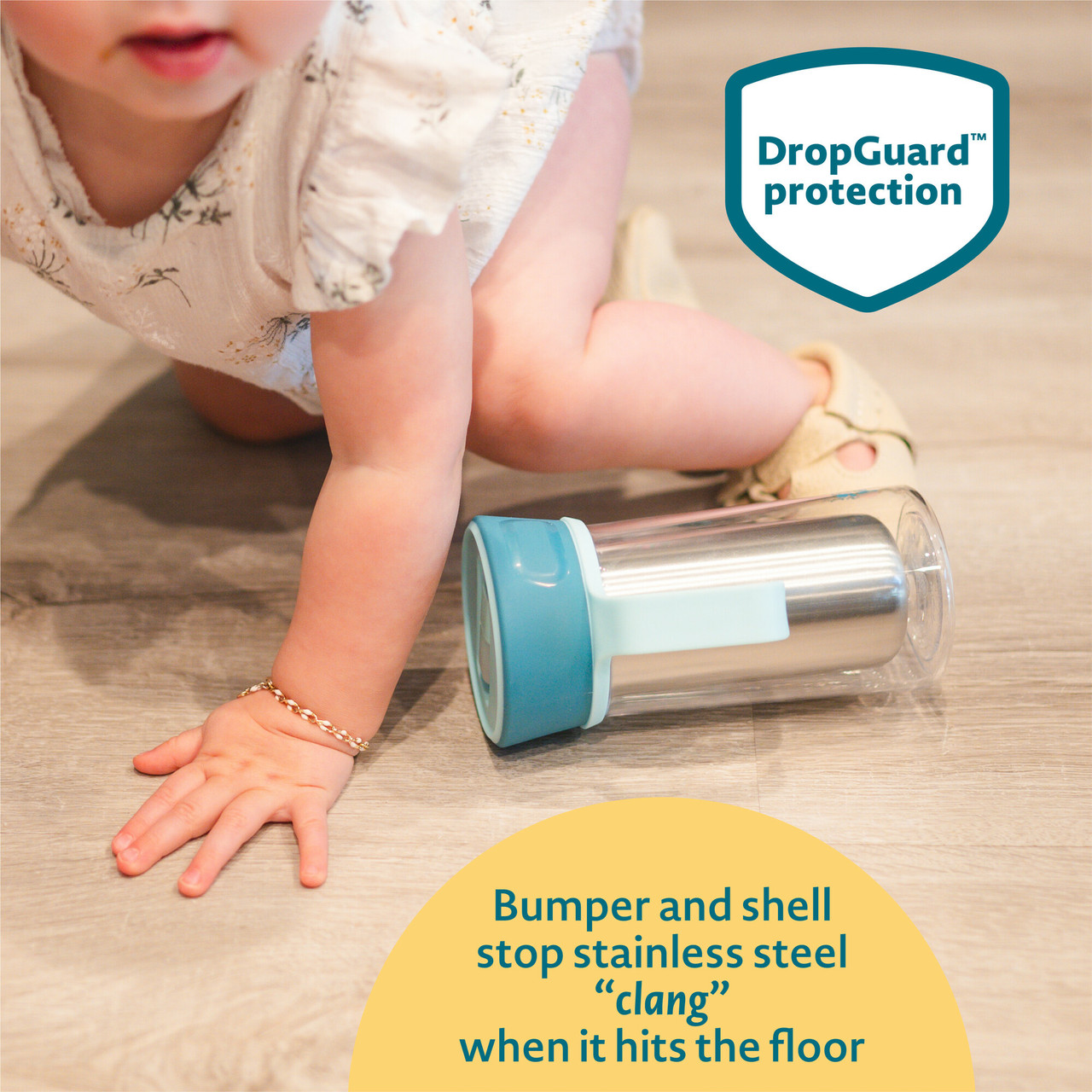 CoolCore™ Insulated Toddler Trainer Cup, 8 Oz - Converts to Water