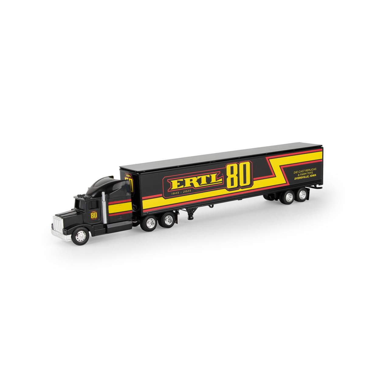 コレクション A die-cast replica semi truck kith ERTL 80th Anniversary Semi Truck with Trailer at 1:64 Scale