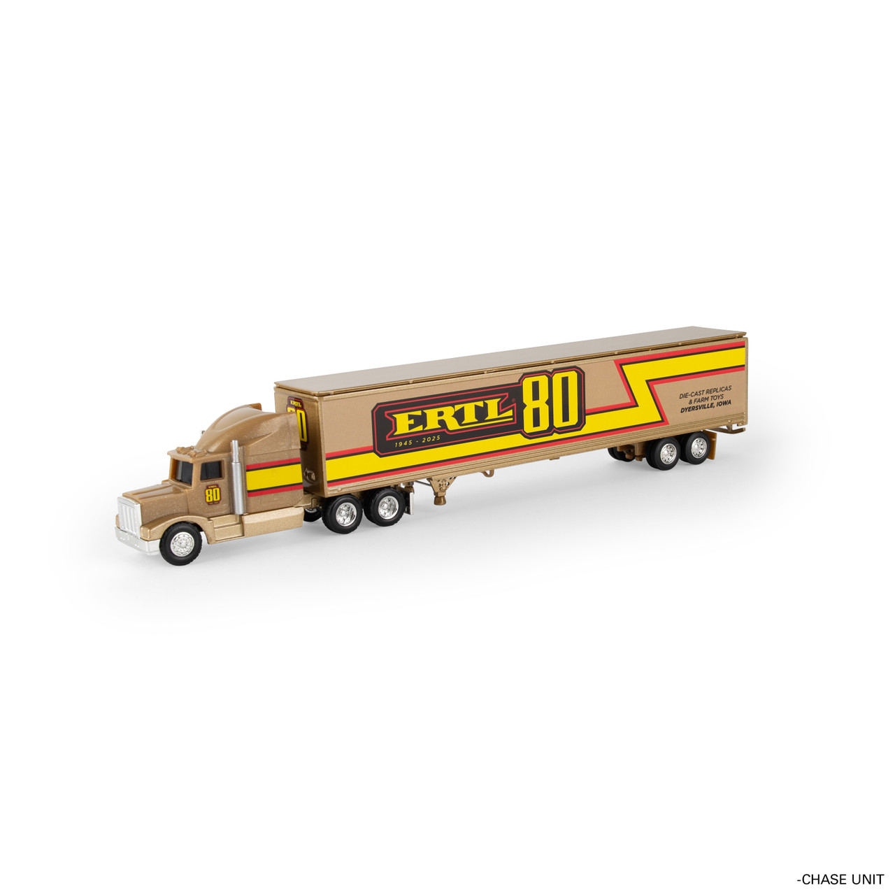 ERTL 80th Anniversary Semi Truck with Trailer at 1:64 Scale – Die