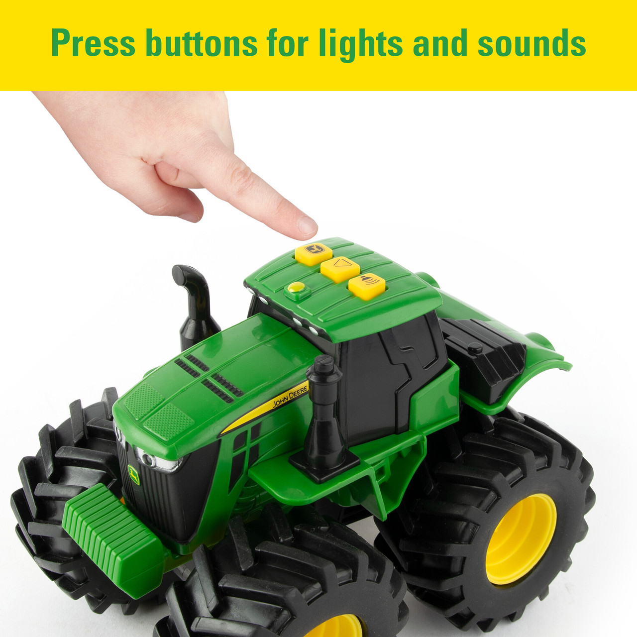 John Deere Monster Treads Lights & Sounds Tractor and