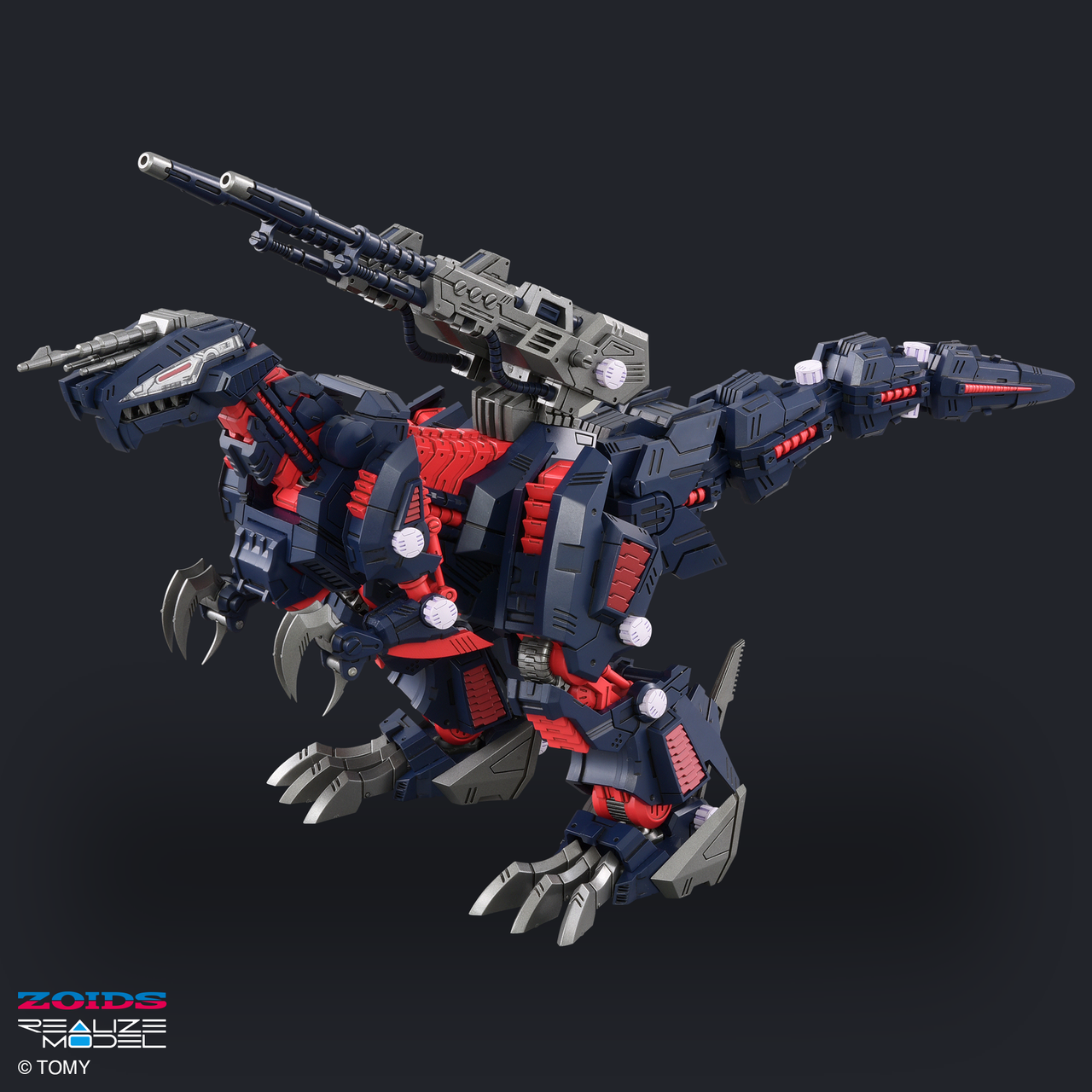 HMM ゾイド ジェノザウラー レイヴン仕様　GENO SAURER　レイブン HobbyLink Japan | 🔥 PREORDER NOW 🔥 The Realize model kit