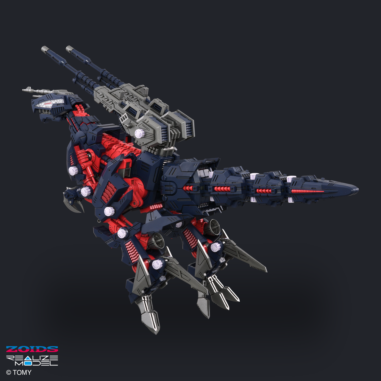 ZOIDS REALIZE MODEL - RMZ-011 Geno Saurer Raven Special