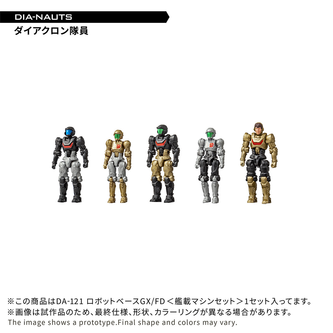 DIACLONE DA-121 ROBOT BASE GX/FD - CARRIER-BASED MACHINES SET