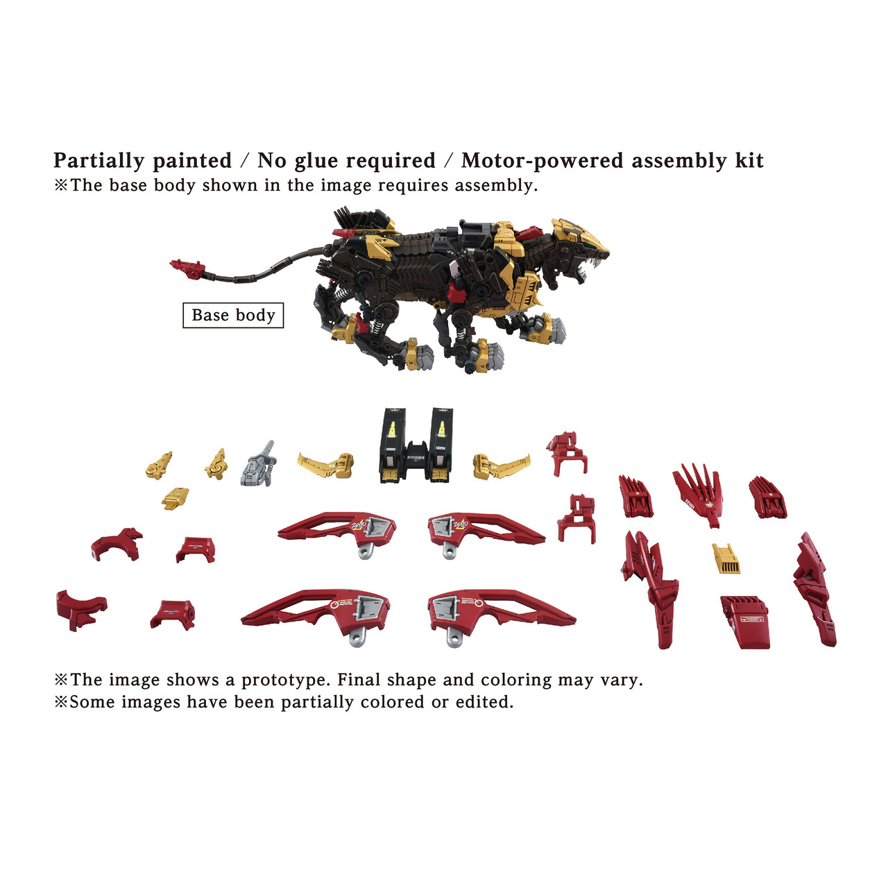 ZOIDS AZ-02EX2 Liger Zero Empire Version