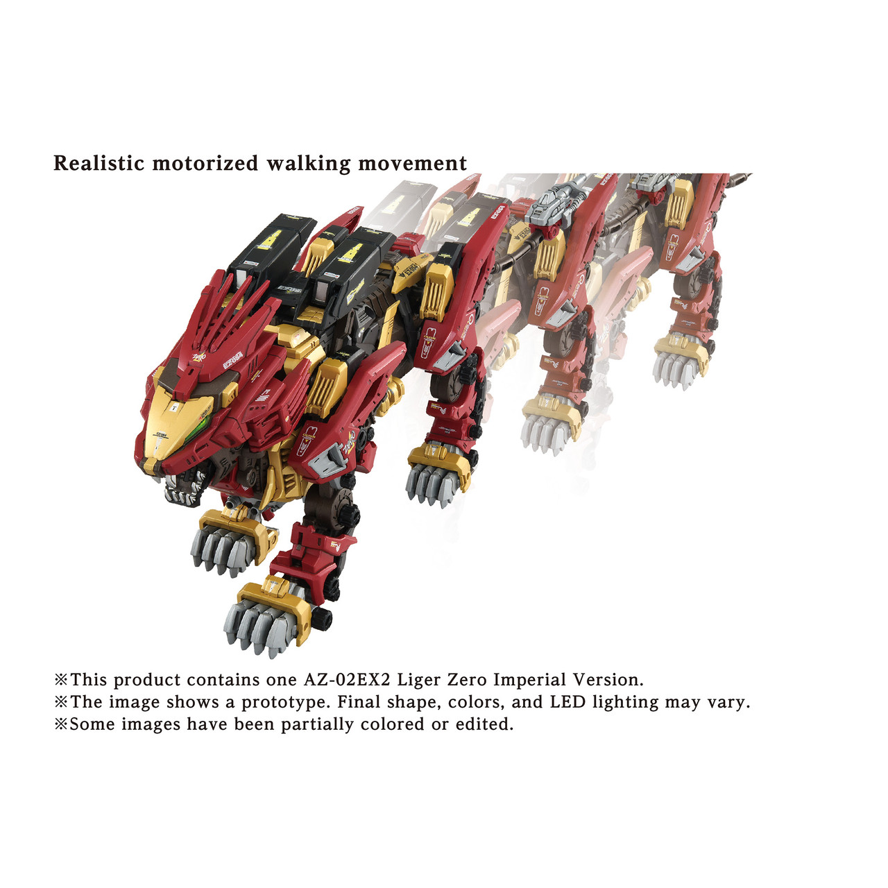 ZOIDS AZ-02EX2 Liger Zero Empire Version
