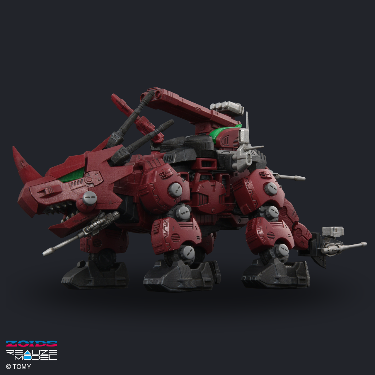 ZOIDS REALIZE MODEL RMZ-014 Red Horn Guylos Color
