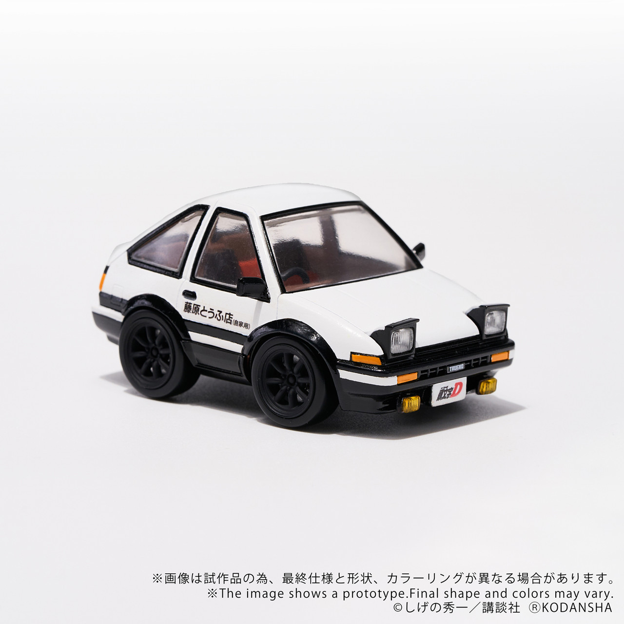 TOYOTA SPRINTER TRUENO AE86 チョロQ Q VILLAGE INITIAL D Toyota AE86 TRUENO