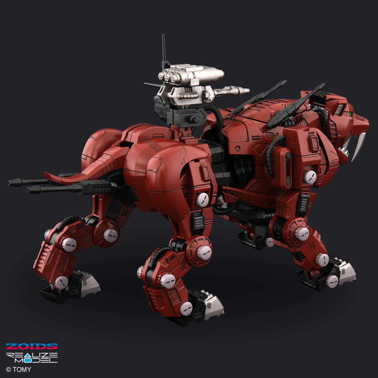 ZOIDS REALIZE MODEL RMZ-015 Saber Tiger Raven Special