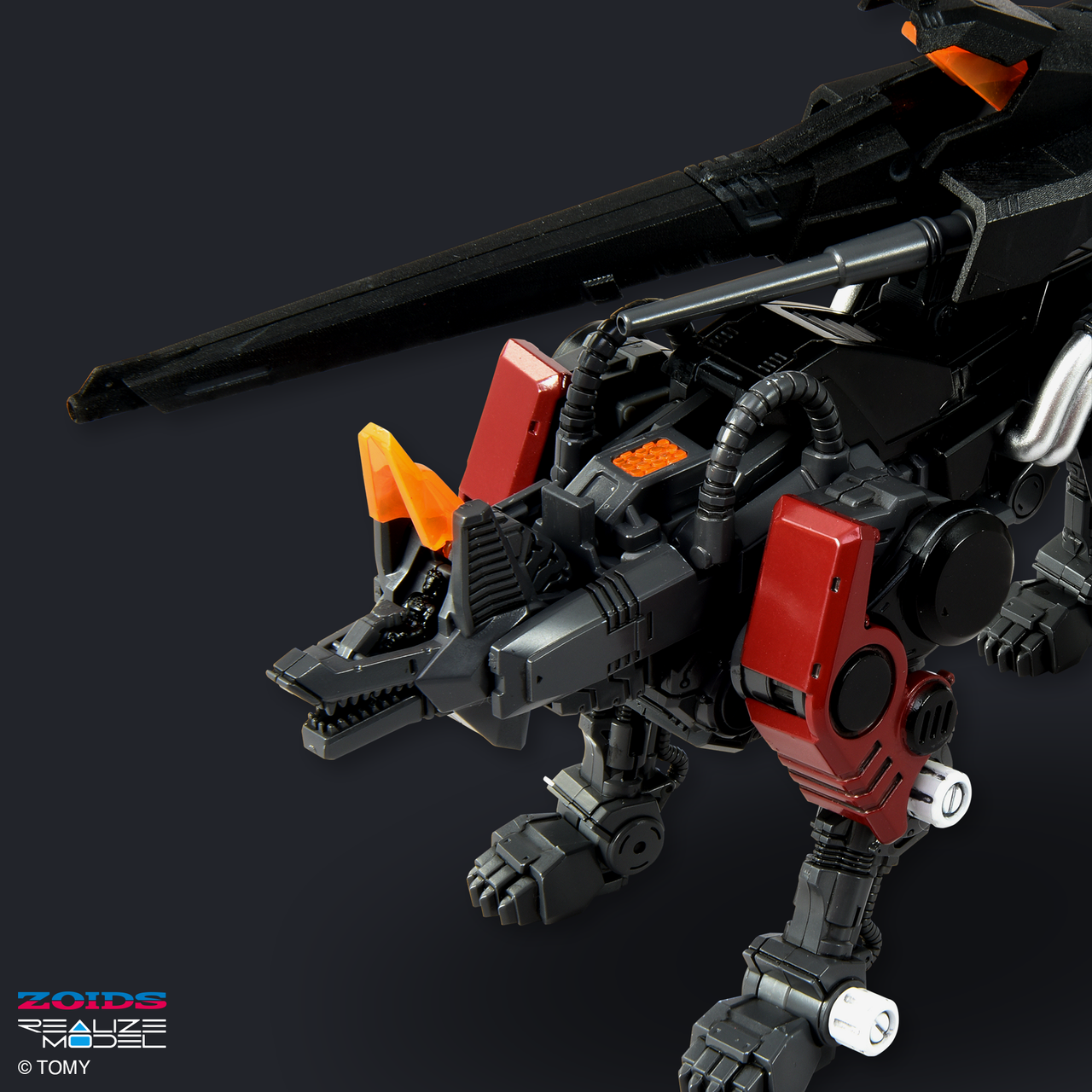 ZOIDS REALIZE MODEL RMZ-008 Command Wolf Irvine Special