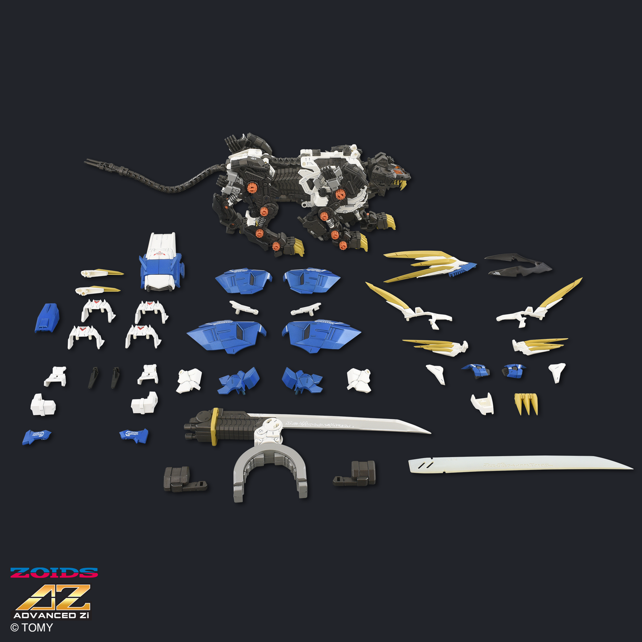 ZOIDS ADVANCED Zi SERIES AZ-03EX Murasame Liger Original Color