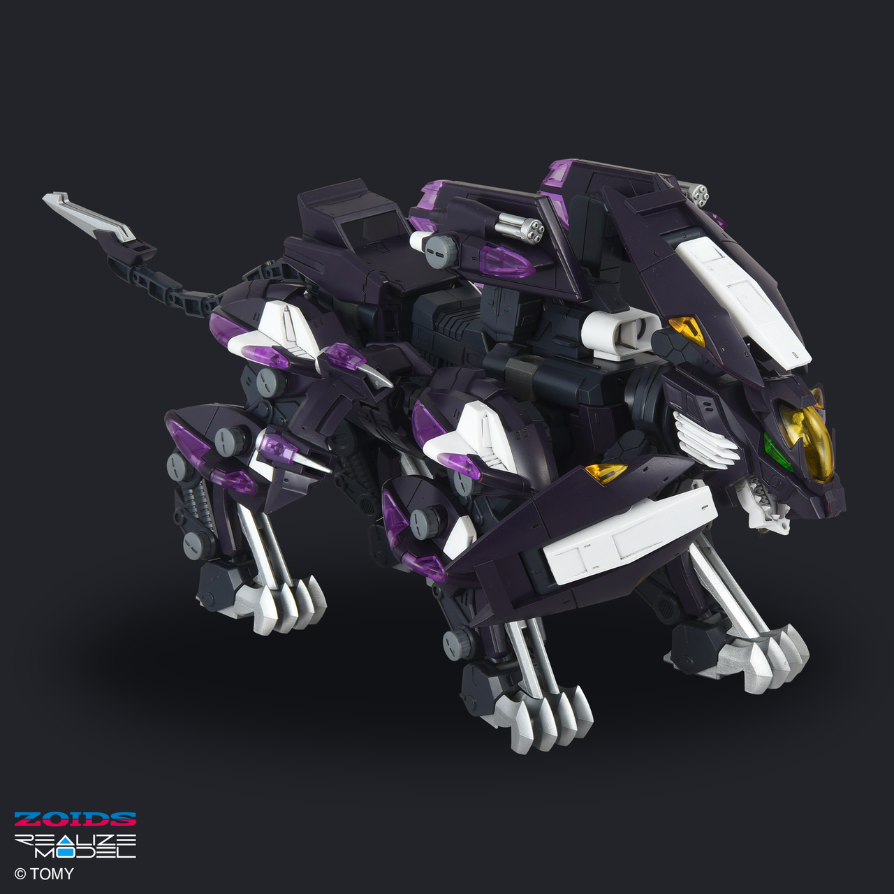 ZOIDS REALIZE MODEL RMZ-018 Trinity Liger Captured Color