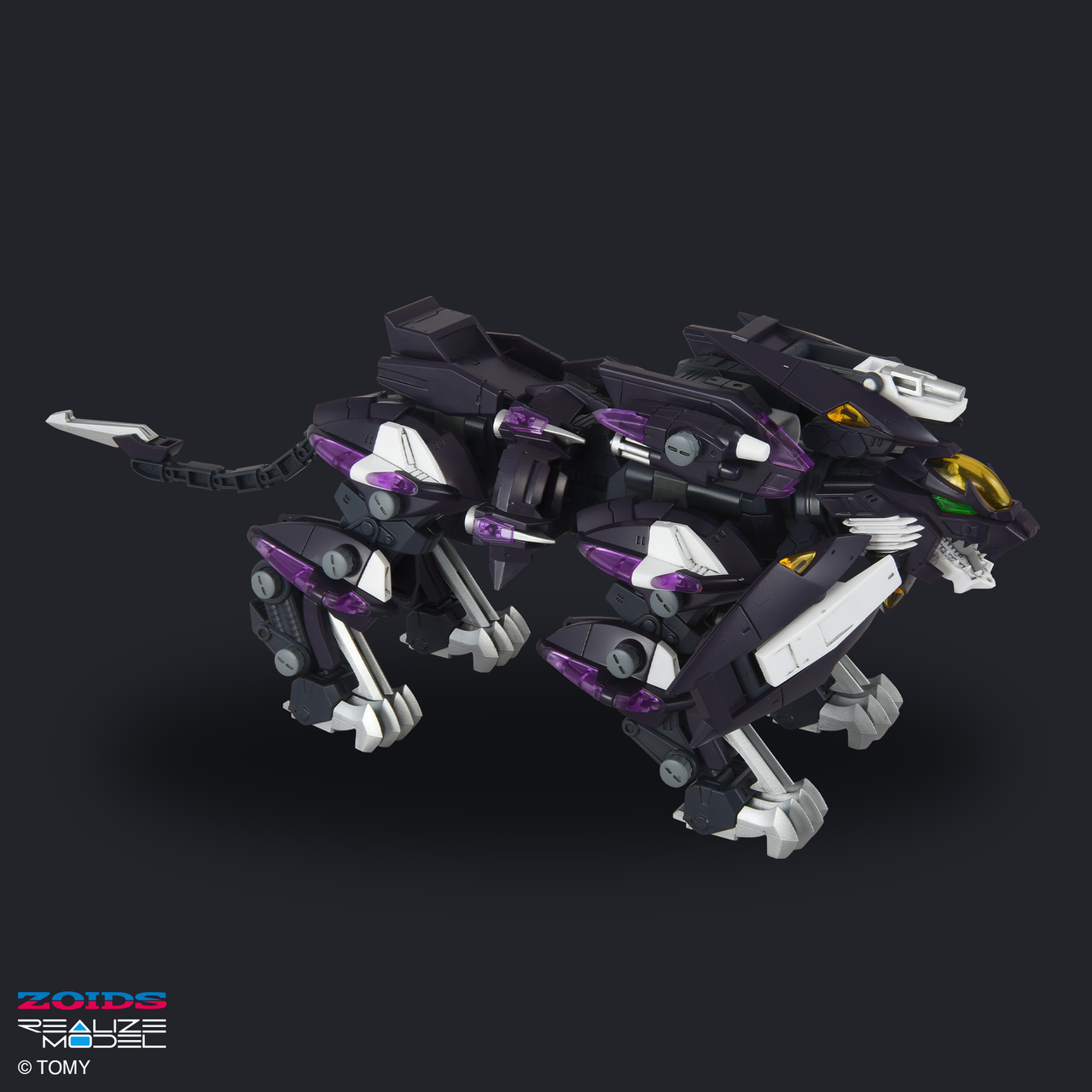 ZOIDS REALIZE MODEL RMZ-018 Trinity Liger Captured Color