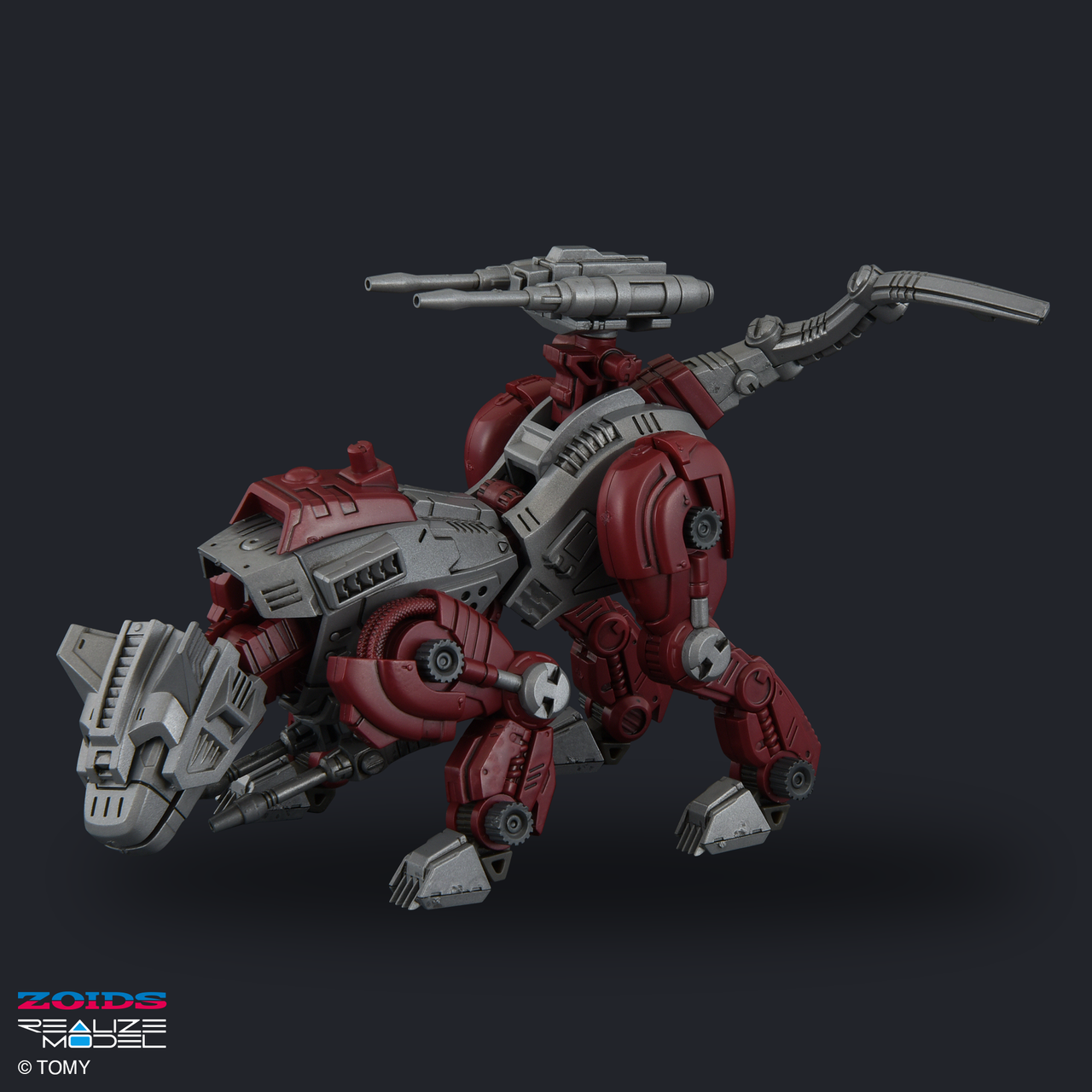 ZOIDS REALIZE MODEL RMZ-019 Hellcat & Molga Zenebus
