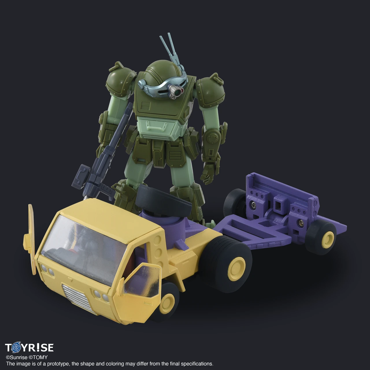 TOYRISE ARMORED TROOPER VOTOMS AT-10 AT Truck & Scope Dog