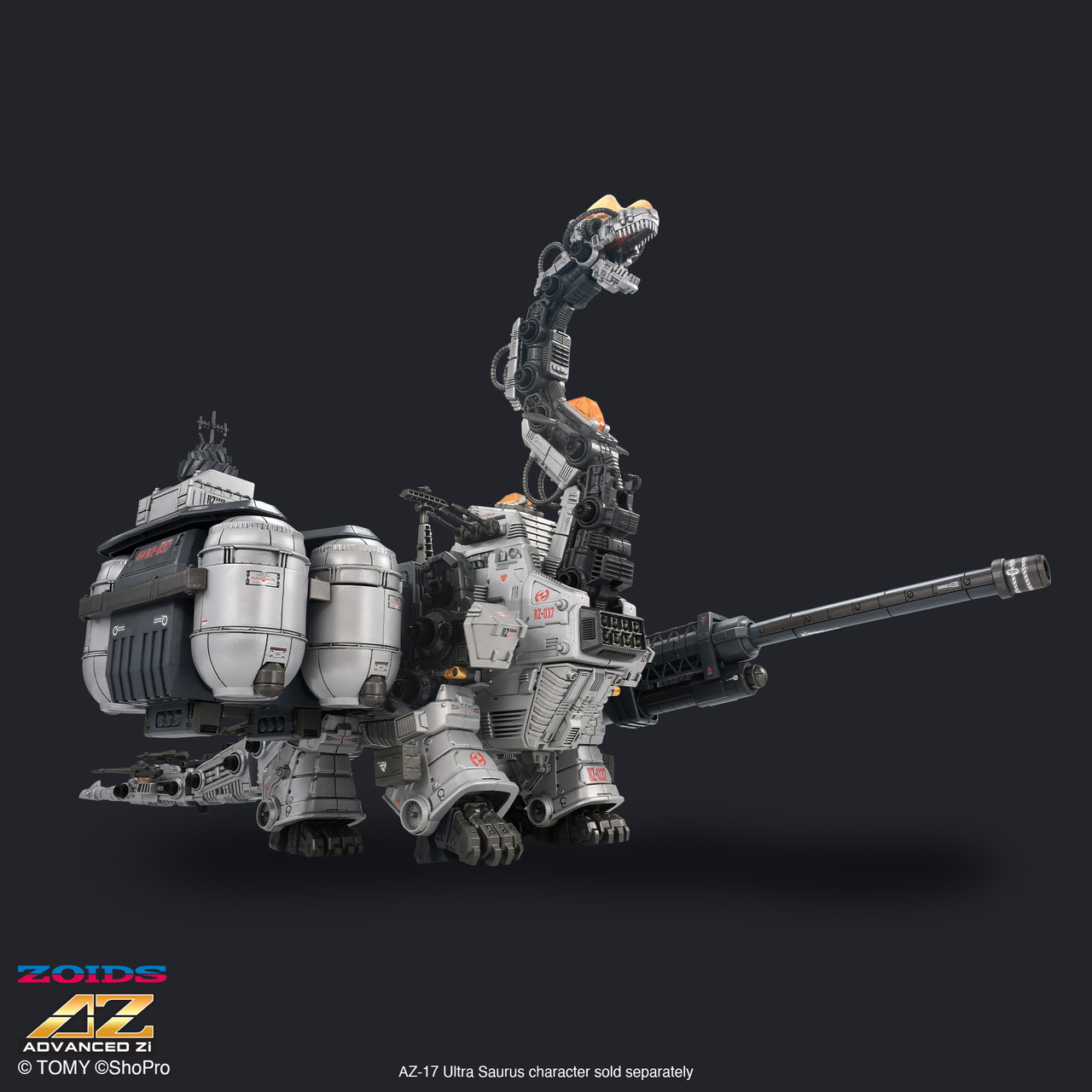 ZOIDS ADVANCED Zi SERIES AZ-17EX Ultra Saurus Gravity Cannon