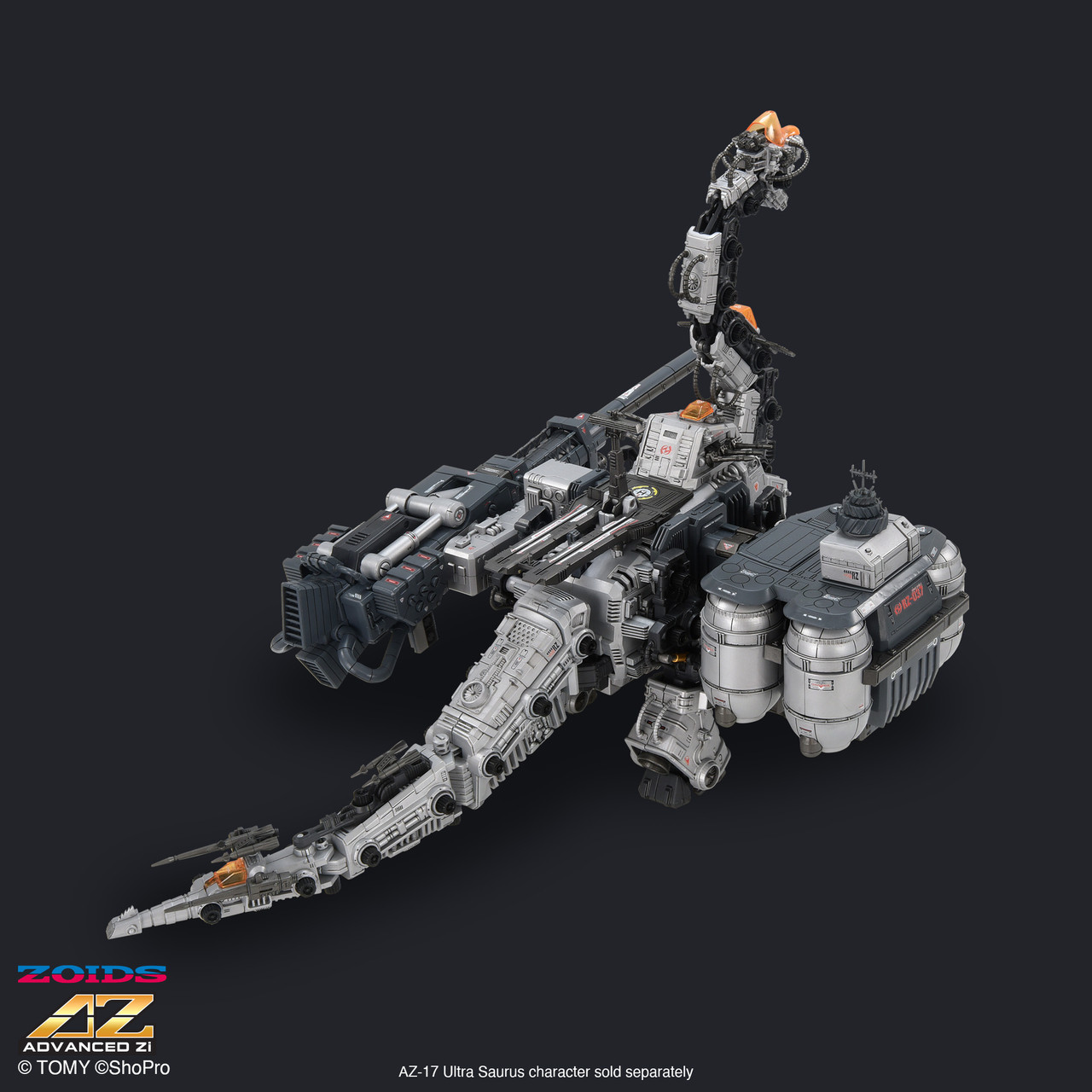 ZOIDS ADVANCED Zi SERIES AZ-17EX Ultra Saurus Gravity Cannon