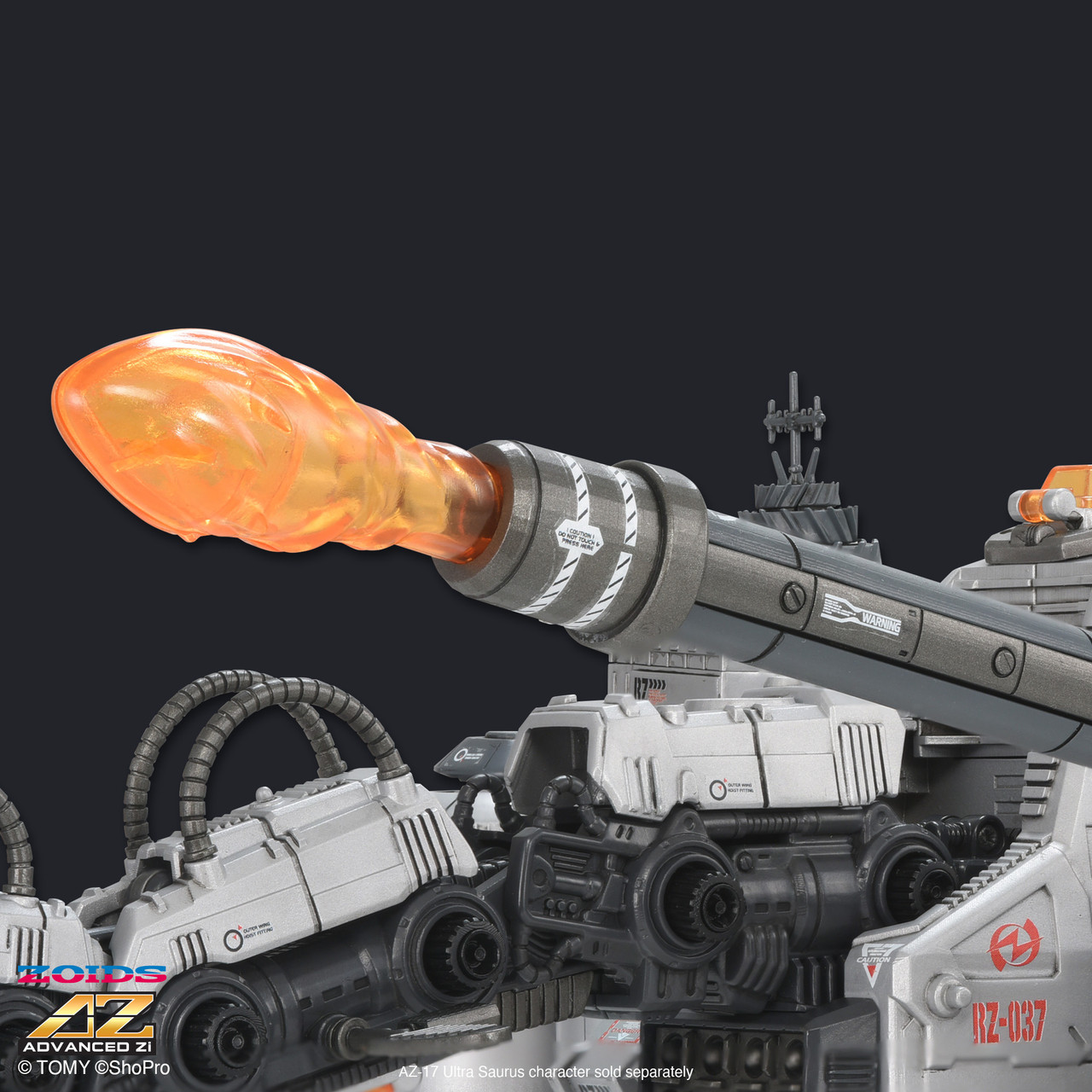 ZOIDS ADVANCED Zi SERIES AZ-17EX Ultra Saurus Gravity Cannon