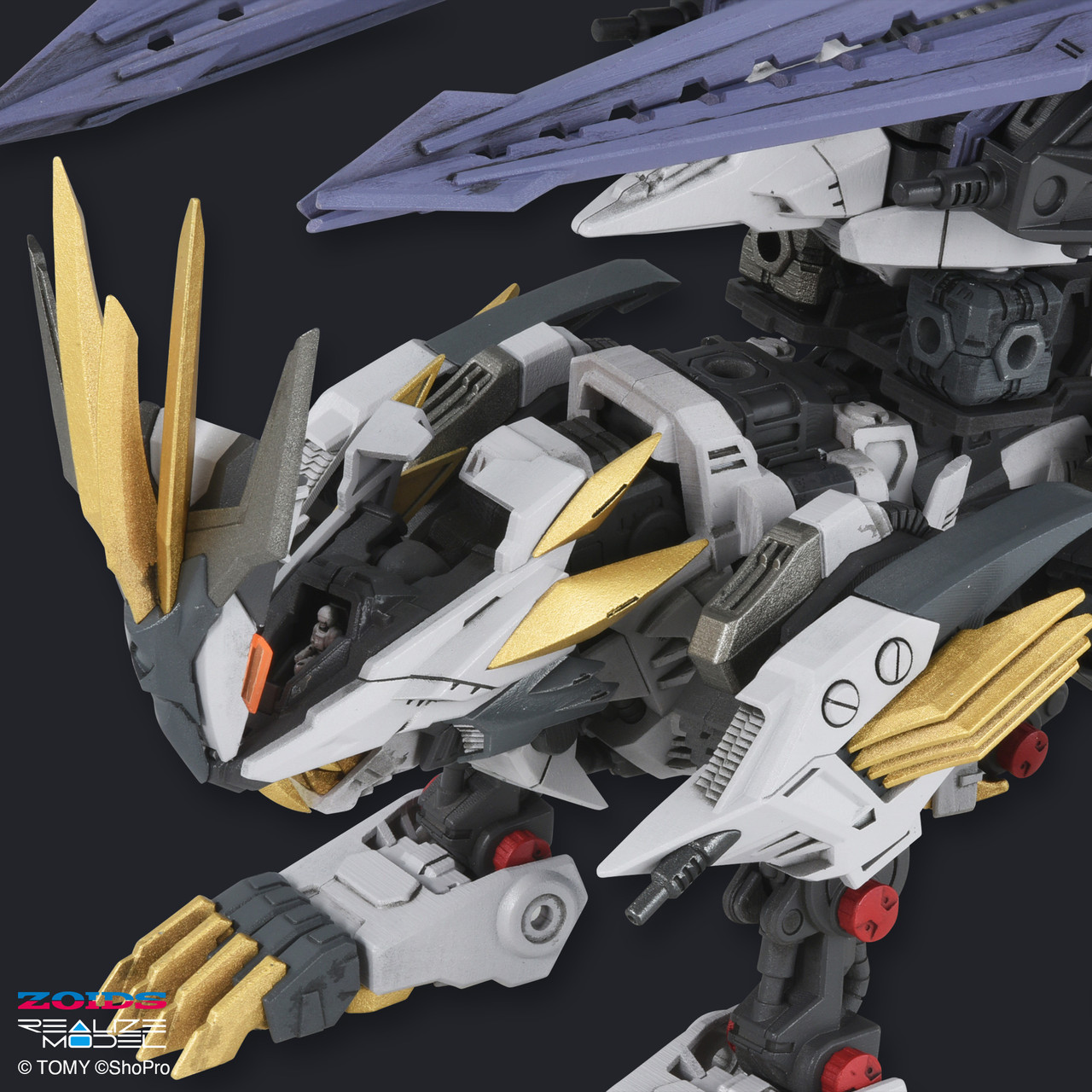 ZOIDS REALIZE MODEL RMZ-025 Liger Zero Falcon