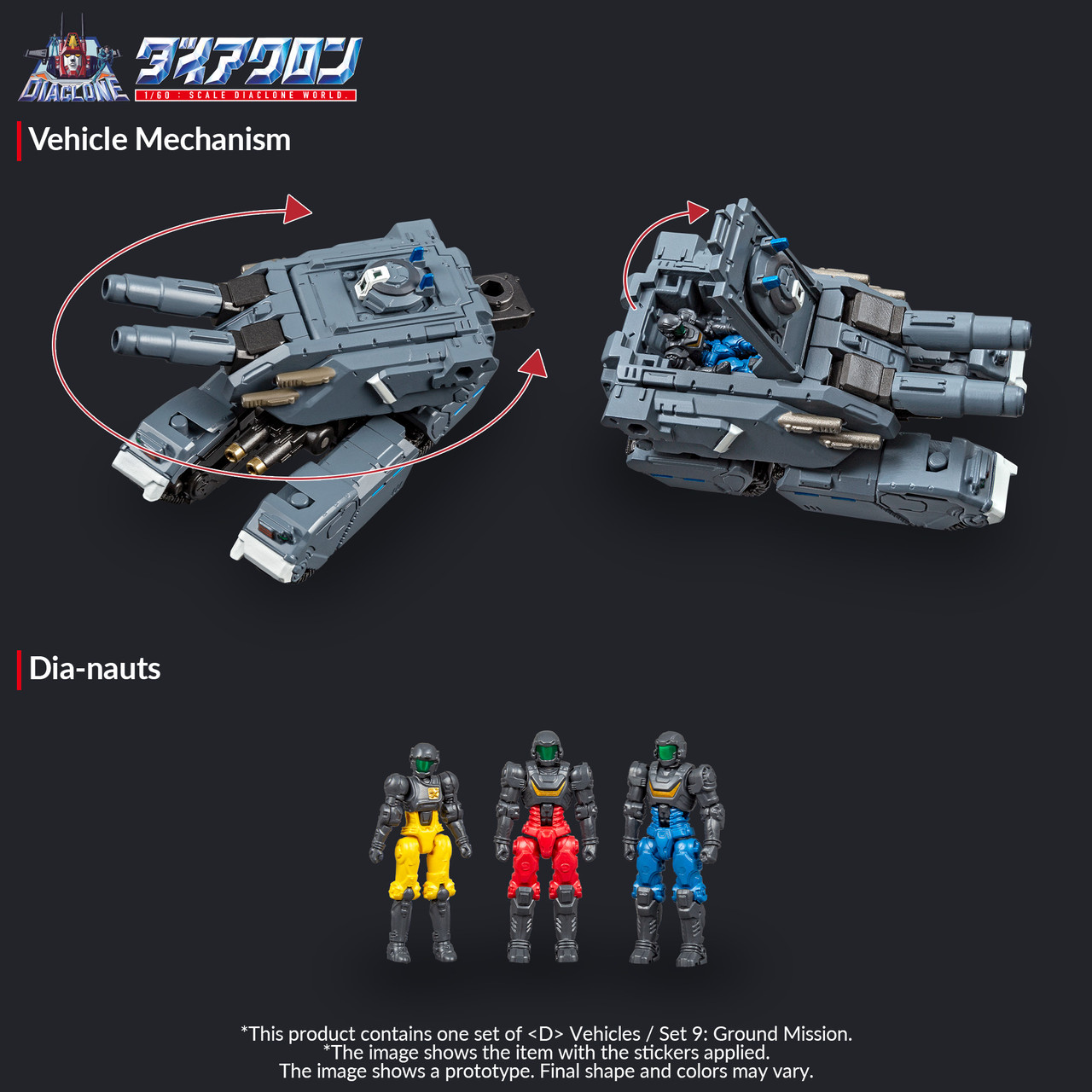 DIACLONE VEHICLES WAVE 9 (GROUND MISSION)
