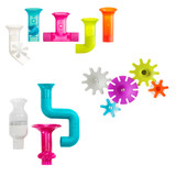 Boon BUNDLE Building Bath Toy Set with PIPES, COGS, and TUBES (13pcs) -- Sku:B11342