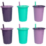 GreenGrown® Spill-Proof Straw Cups — 6 Pack -- Sku:Y6846AZ2