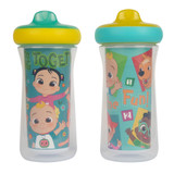 CoComelon Insulated Sippy Cup, 9 Oz – 2 Pack -- Sku:Y11702CA2