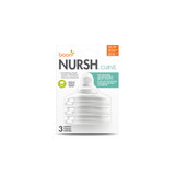 NURSH® CURVE™ NIPPLES -- Sku:B11609, Flow:Medium