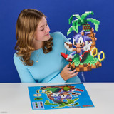 Jixelz® Remix Sonic the Hedgehog Craft Kit – Chillin’ Sonic – 1200+ Pieces T73687