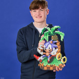 Jixelz® Remix Sonic the Hedgehog Craft Kit – Chillin’ Sonic – 1200+ Pieces T73687