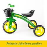 John Deere Steel Tricycle with Basket 46790A
