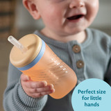 Squeeze & Sip® Silicone Straw Trainer Cup, 7 Oz — 2 Pack -- Sku:Y12154AZ1