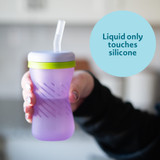 Squeeze & Sip® Silicone Straw Trainer Cup, 7 Oz — 2 Pack -- Sku:Y12155AZ1