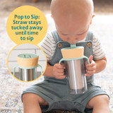 CoolCore™ Insulated Toddler Trainer Cup, 8 Oz - Converts to Water Bottle -- Sku:Y12047A1