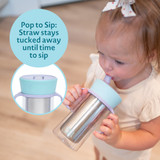 CoolCore™ Insulated Toddler Trainer Cup, 8 Oz - Converts to Water Bottle -- Sku:Y12048A1
