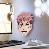 Jixelz® Remix – DIY Jujutsu Kaisen Collectible – Yuji Itadori – 750+ Pieces L20036
