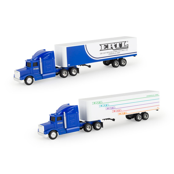 ERTL 80th Anniversary Semi Truck with Trailer at 1:64 Scale
