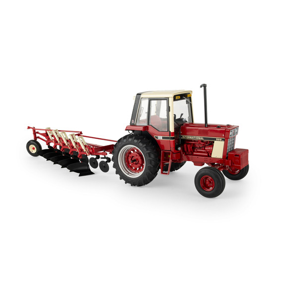 International Harvester 1:16 Scale 986 Tractor with 720 Plow – Die-Cast Metal Replica – ERTL Precision Heritage 44309