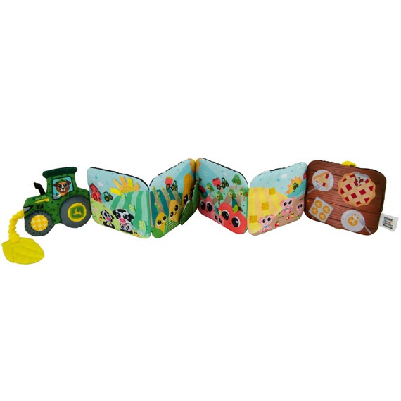 Lamaze & John Deere Farm to Table Journey – Sensory Toy – Folding Soft Book L27596