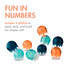 Boon JELLIES Suction Cup Bath Toys (9pk) -- Sku:B11378