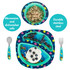 Baby Shark 4-Piece Toddler Feeding Set with Bowl, Plate, Fork & Spoon -- Sku:Y11693AZ1