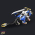 ZOIDS ADVANCED Zi SERIES AZ-03EX Murasame Liger Original Color T62040