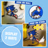 Jixelz® Remix – DIY Sonic the Hedgehog Collectible – Running Sonic – 700+ Pieces L20018