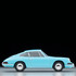 Porsche 911S - Light Blue T61036A1