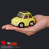 Q VILLAGE Lupin The Third Fiat 500 T62133A