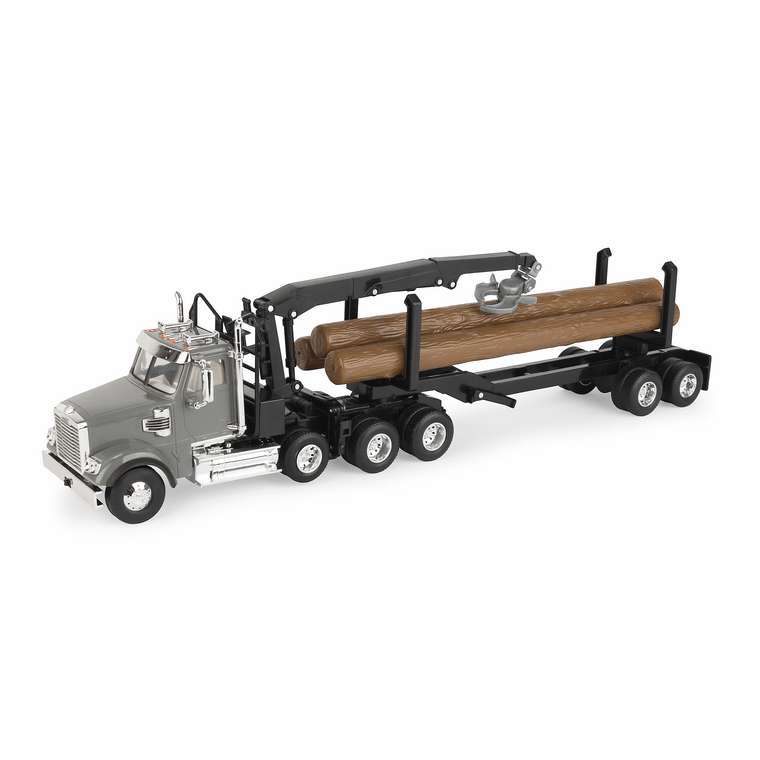 Freightliner 1:32 Scale 122SD Logging Truck with Logging Trailer 46702P