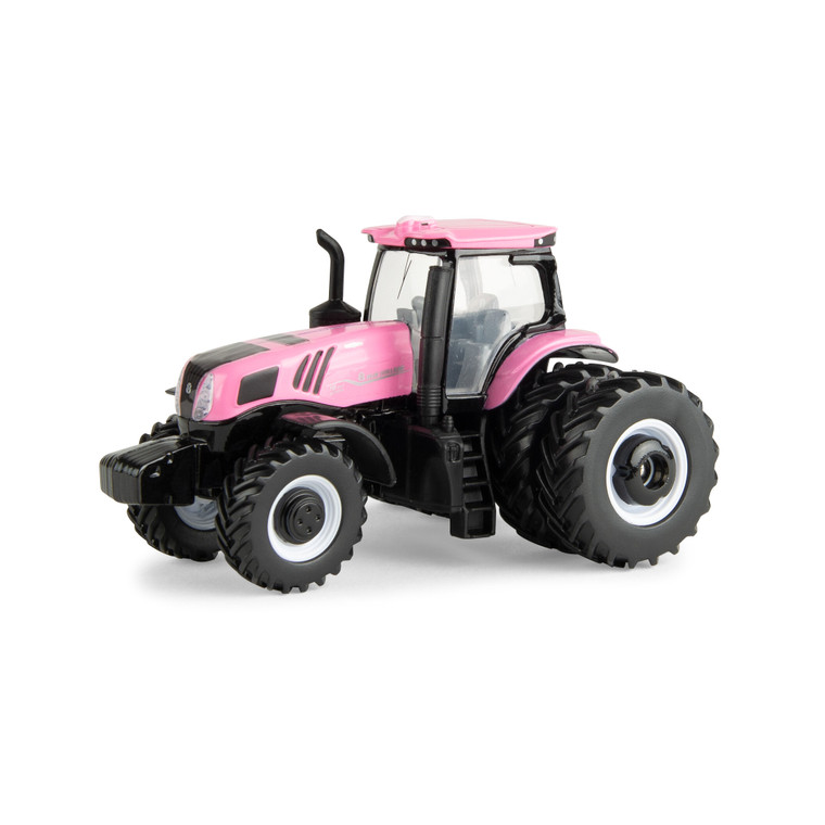 ERTL New Holland 1:64 Scale Genesis T8.380 Tractor - Pink Paint Scheme 13997