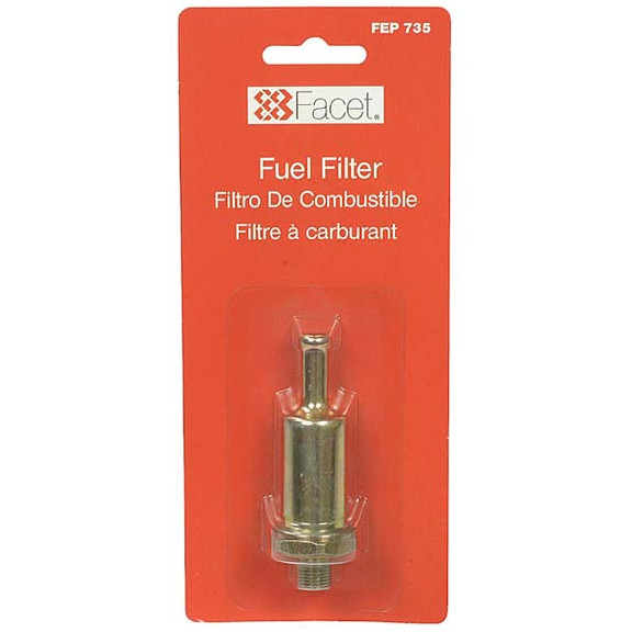 FEP735 Facet 74U In-Line Filter for Posi-Flo/Cube Fuel Pumps