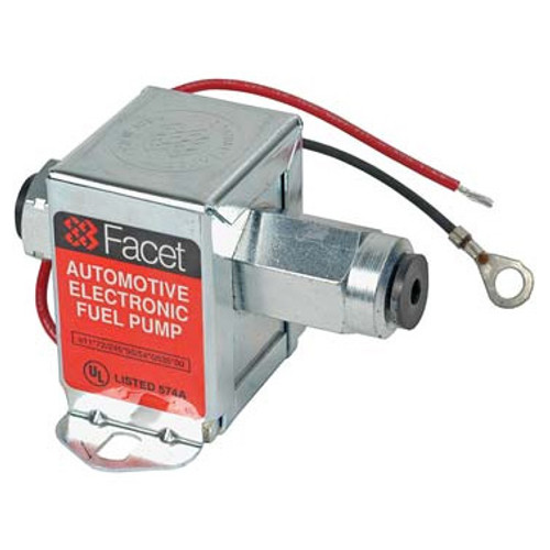 40257N Facet Cube Solid State Fuel Pump, 12 Volt, 9.0-11.5 PSI, 25 GPH