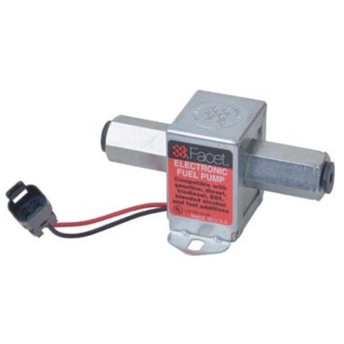 40304N Facet Sold State Cube Fuel Pump, 12 Volt, 12.0-15.0 PSI, 50 GPH